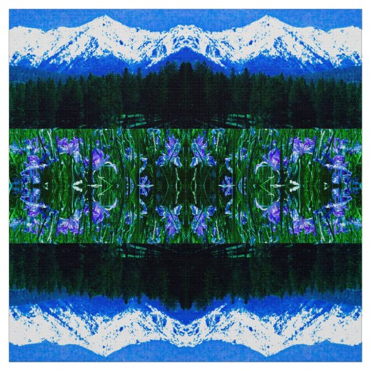 エルクホーンアイリス織物 ファブリック (見本)