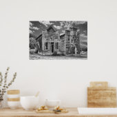 エルクホーン幽霊タウンパブリックホールズモンタナ ポスター (キッチン)