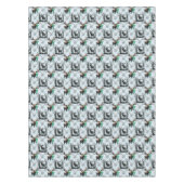 エルクムース〔雄ジカの〕枝角ディアパターンデザイン テーブルクロス (正面)