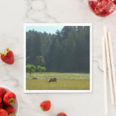 エルクメドウアットレッドウッド国立公園 スタンダードランチョンナプキン (インサイチュ)