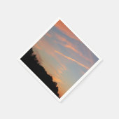 エルクリッジサンセットメリーランドランドランドスケープ スタンダードカクテルナプキン (角)
