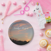 エルクリッジサンセットメリーランドランドランドスケープ ペーパープレート (パーティー)