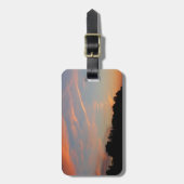 エルクリッジサンセットメリーランドランドランドスケープ ラゲッジタグ (正面縦)