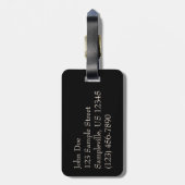 エルクリッジサンセットメリーランドランドランドスケープ ラゲッジタグ (裏面縦)