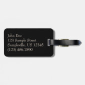 エルクリッジサンセットメリーランドランドランドスケープ ラゲッジタグ (裏面横)