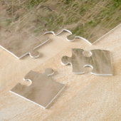 エルクレイクヴィレッジイエローストーン国立公園ワイオミング ジグソーパズル (側面)