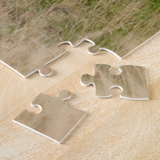 エルクレイクヴィレッジイエローストーン国立公園ワイオミング ジグソーパズル (側面)