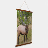 エルクレイクヴィレッジイエローストーン国立公園ワイオミング 吊り下げ型タペストリー (傾斜あり)