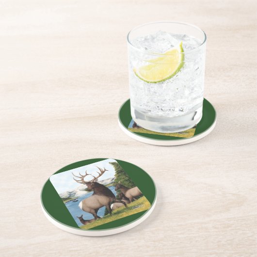 エルクワピティ コースター (側面)