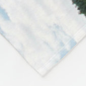 エルク広角フリースブランケット フリースブランケット (角)