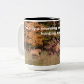 エルク狩りマグ ツートーンマグカップ (正面左)