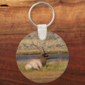 エルク キーホルダー (正面)