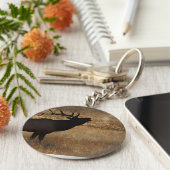 エルク キーホルダー (側面)