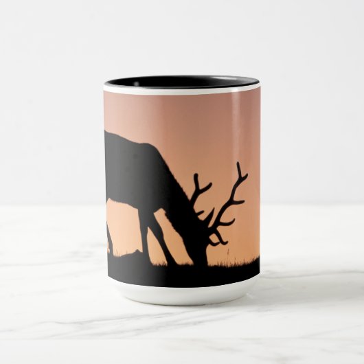 エルク |コロラド州ロッキーマウンテンズ国立公園 マグカップ (中央)