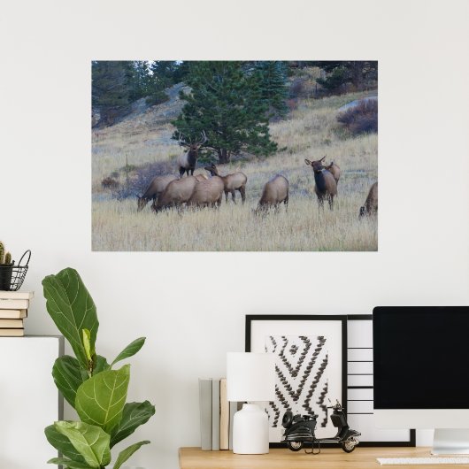 エルク・ヘルド ポスター (ホームオフィス)