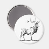 エルク マグネット (正面/裏面)
