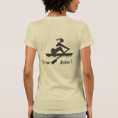 "エルグに非人間的な"ロウイングのワイシャツはあります Tシャツ (裏面)