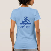 "エルグに非人間的な"漕ぎ手のワイシャツはあります Tシャツ (裏面)