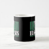 エルグセス 笑える メメ コーヒーマグカップ (中央)