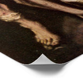 エルグレコの聖マルティンと乞食1600年頃 ポスター (角)