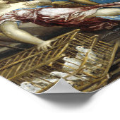 エルグレコキリスト寺院を清める ポスター (角)