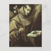 エルグレコポストカードによるパドアの聖アントニー ポストカード (正面)