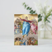 エルグレコヴァージン祭壇の仮定 ポストカード (スタンド正面)