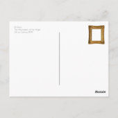 エルグレコヴァージン祭壇の仮定 ポストカード (裏面)