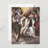 エルグレコ – 聖なる三位一体 ポストカード (正面/裏面)