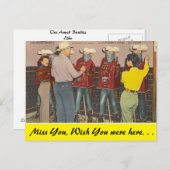 エルコの武装した山賊ネバダ ポストカード (正面/裏面)