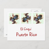 エルコキプエルトリコポストカード ポストカード (正面/裏面)