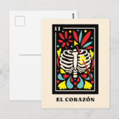 エルコラソンメキシコスタイルタロットデザイン ポストカード (正面/裏面)