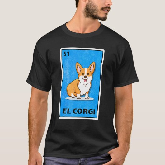 エルコルギメキシコ宝くじパロディ Tシャツ (正面)