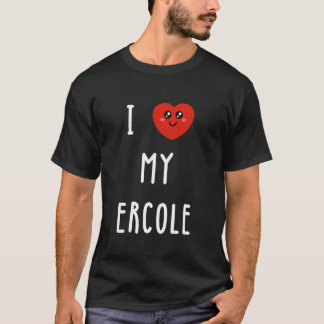 エルコレの名前大好き面白い Tシャツ