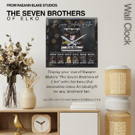 エルコ壁時計の七兄弟 スクエア壁時計