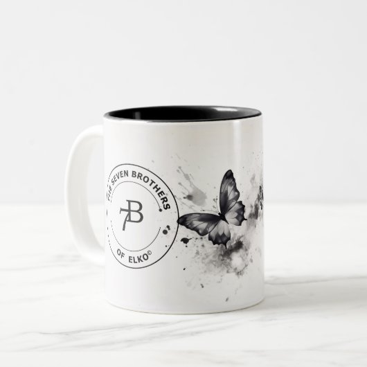 エルコ・バタフライ・マグの七兄弟 ツートーンマグカップ (正面左)