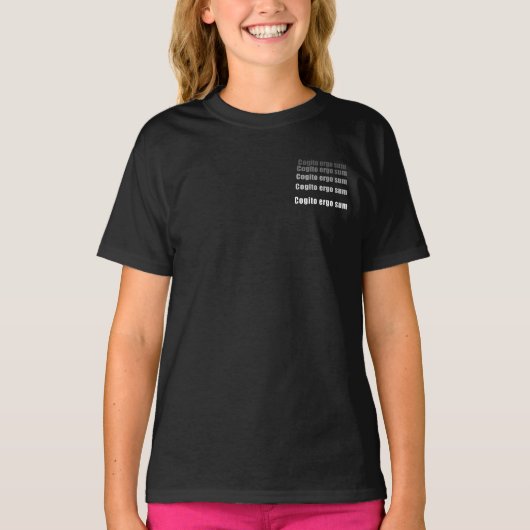 エルゴサム・コギト Tシャツ (正面)