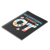 エルゴセラピー作業セラピストOTセラピー ノートブック (左側)