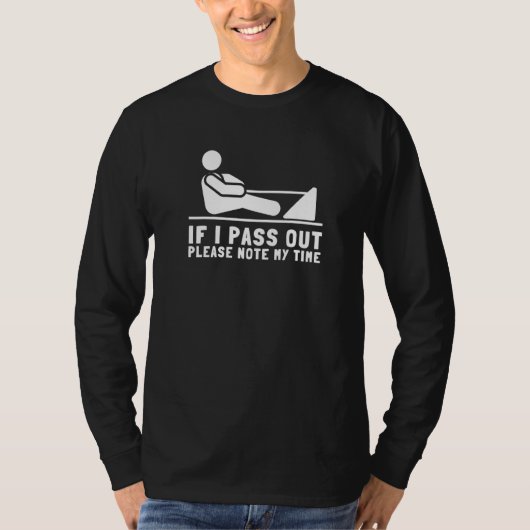 エルゴメータ及び漕ぎエクササイズ機漕ぎW Tシャツ (正面)