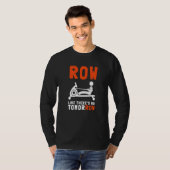 エルゴメータ及び漕ぎエクササイズ機漕ぎW Tシャツ (正面フル)