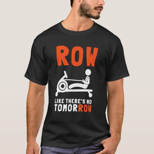 エルゴメータ及び漕ぎエクササイズ機漕ぎW Tシャツ (正面)