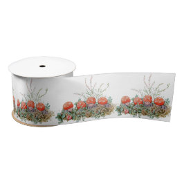 エルサベスコウお洒落キノコの子供 サテンリボン