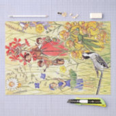 エルサベスコウお洒落フラワーガールズオブザメドウ 薄葉紙 (クラフト)