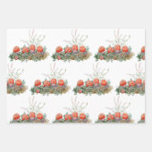 エルサベスコウかわいいストロベリーガール ラッピングペーパーシート (正面3)