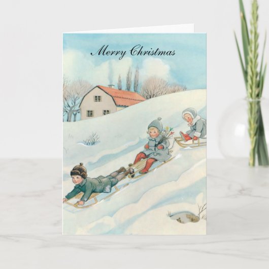 エルサベスコウクリスマスカード シーズンカード (正面)