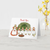 エルサベスコウストロベリーガールズサンキュー カード (黄色い花)