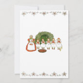 エルサベスコウストロベリーガールズ誕生日招待状 招待状 (裏面)