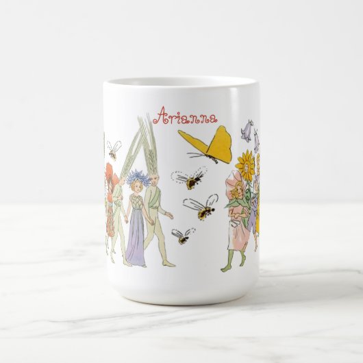 エルサベスコウフラワーフェスティバルコーヒーマグ コーヒーマグカップ (中央)