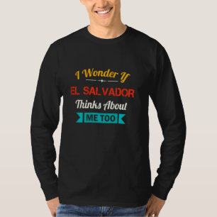 エルサルバドルおもしろい引用文ヴィンテージ土産 Tシャツ