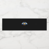 エルサルバドルとニカラグアのハートハンド ペットボトルラベル (シングルラベル)